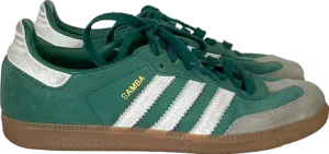 adidas Green Originals Samba trainers UK 5.5 EU 38.5 👠