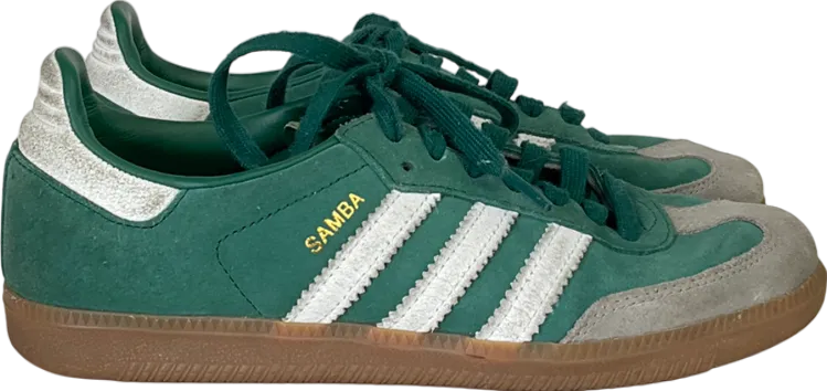 adidas Green Originals Samba trainers UK 5.5 EU 38.5 👠