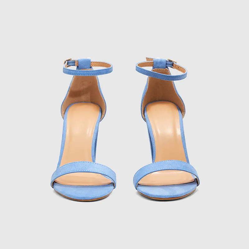 Ankle Strap Block Heels Sandals