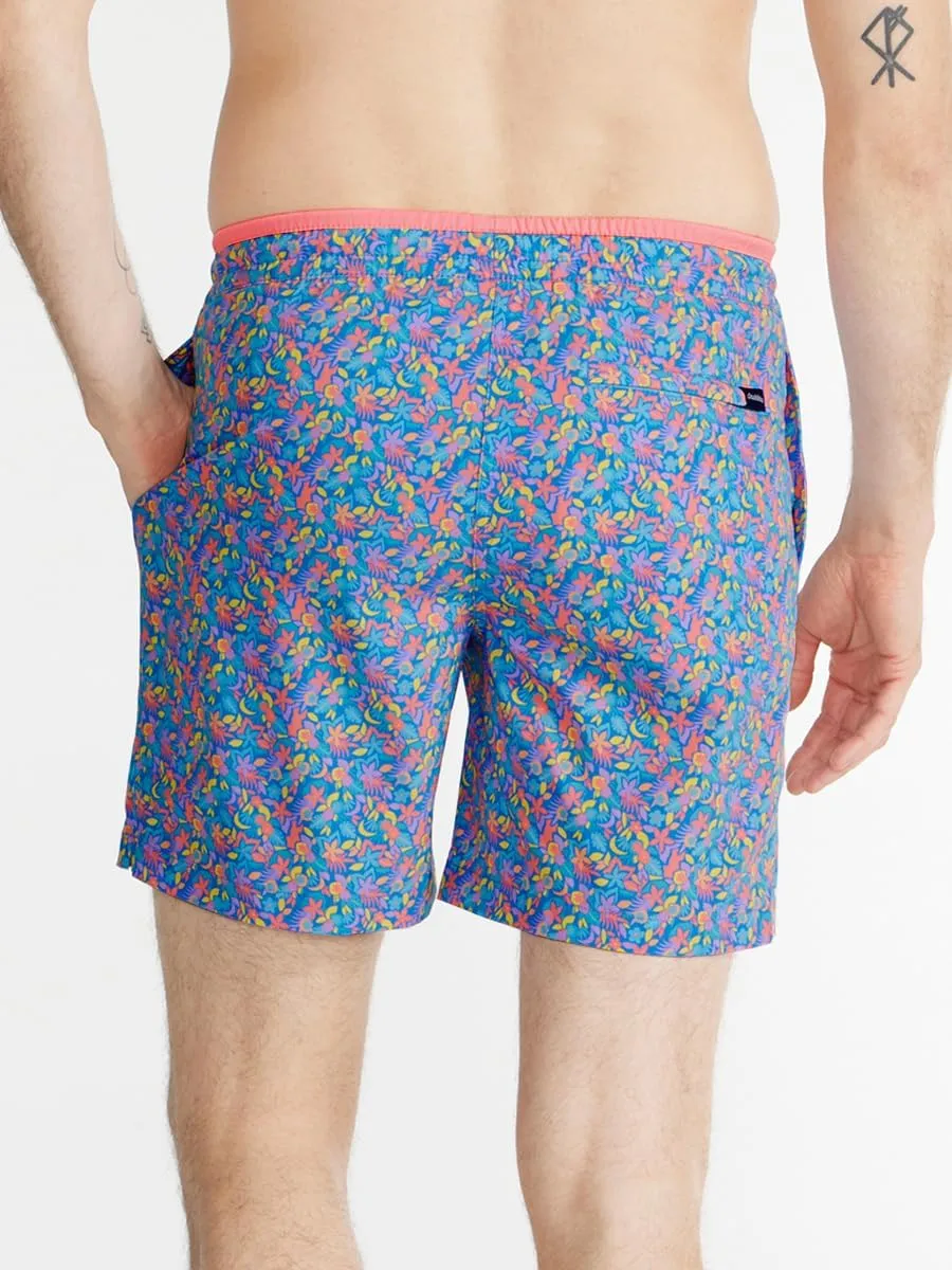 Chubbies Mens Swim Trunks ?C Mens Swim Shorts with 4-Way Stretch, 7?? Beach Shorts with Elastic Waist, Mesh Lining, UPF 50 