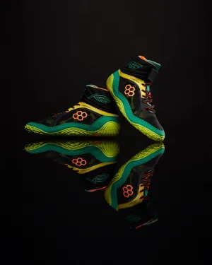 KS Turbine Youth Wrestling Shoes - Poison Green