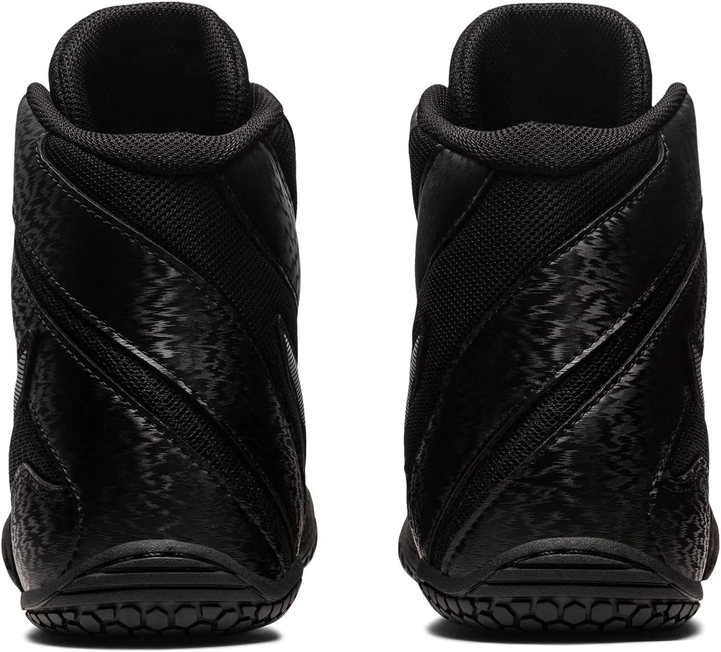 Matcontrol 3 Wrestling Shoe ASICS, Black/Pure Silver