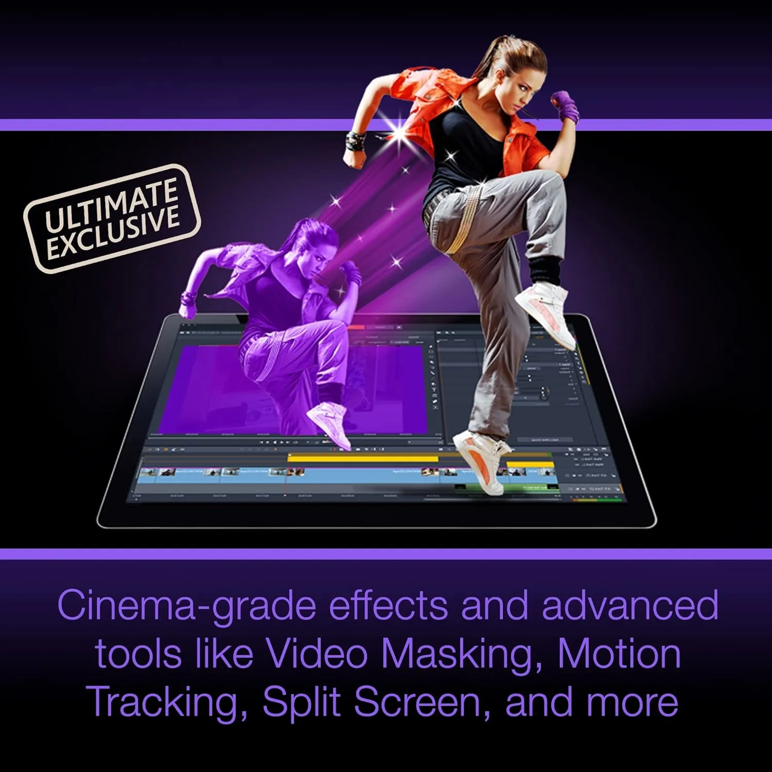Pinnacle Studio 26 Ultimate | Pro-Level Video Editing & Screen Recording Software [PC Key Card]