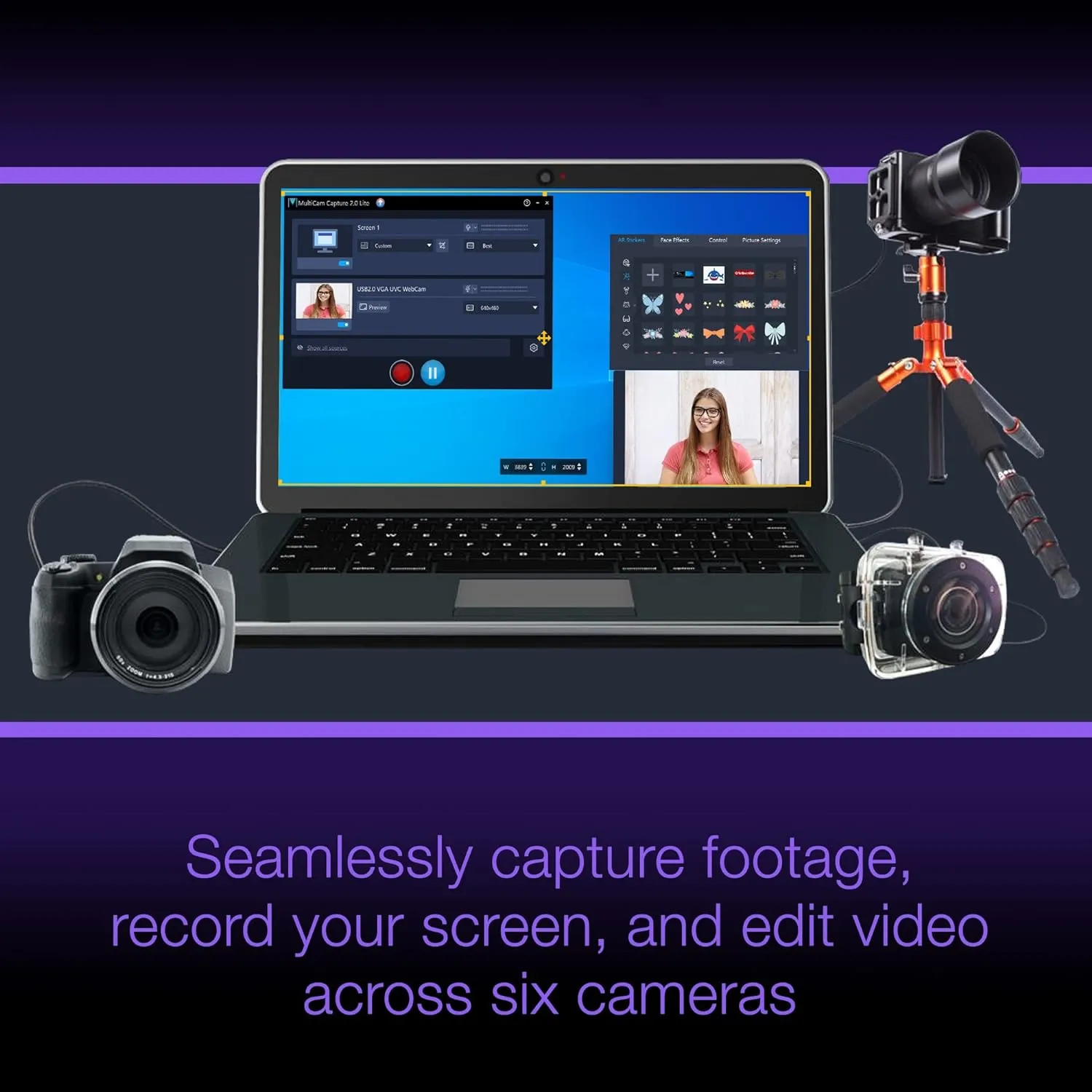Pinnacle Studio 26 Ultimate | Pro-Level Video Editing & Screen Recording Software [PC Key Card]