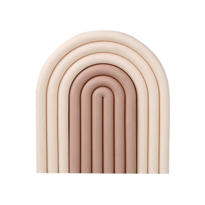 Rainbow Shape Silicone Heat insulation Pad