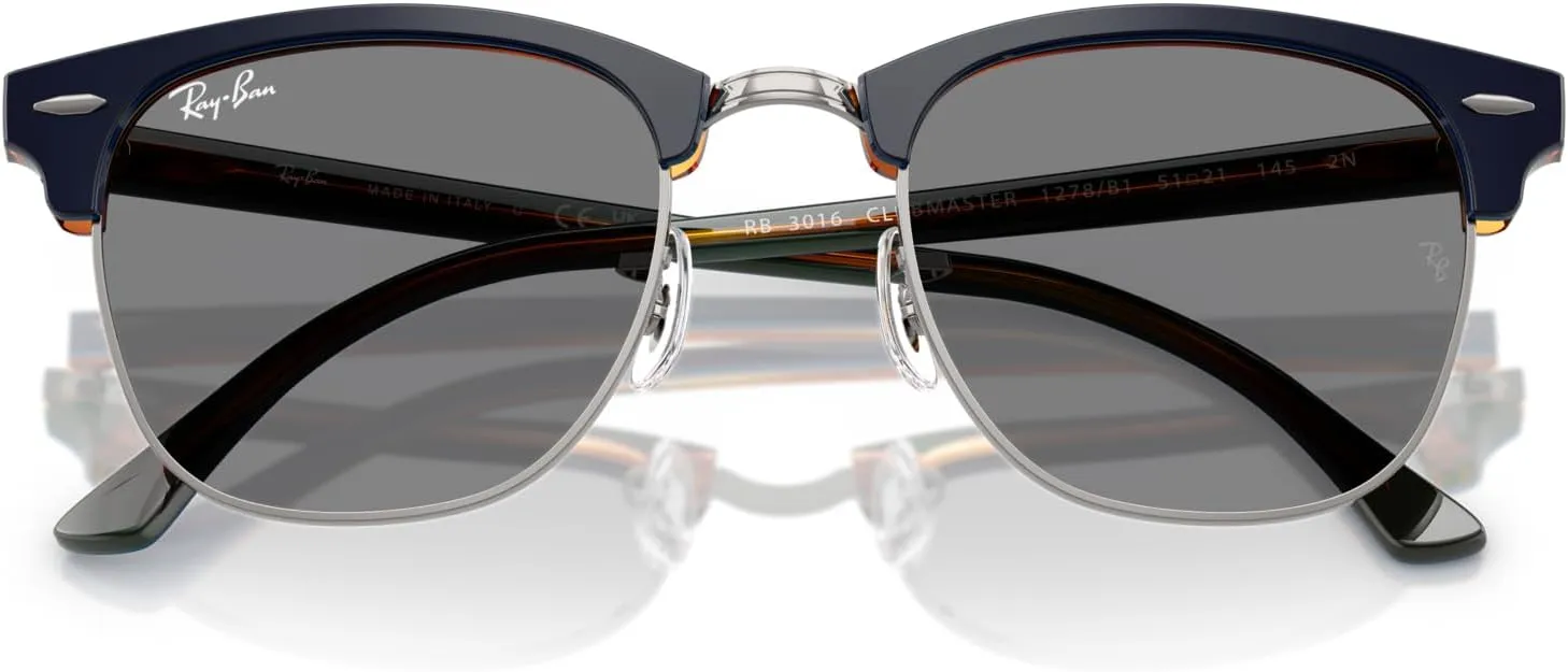 Ray-Ban RB3016 Clubmaster Square Sunglasses