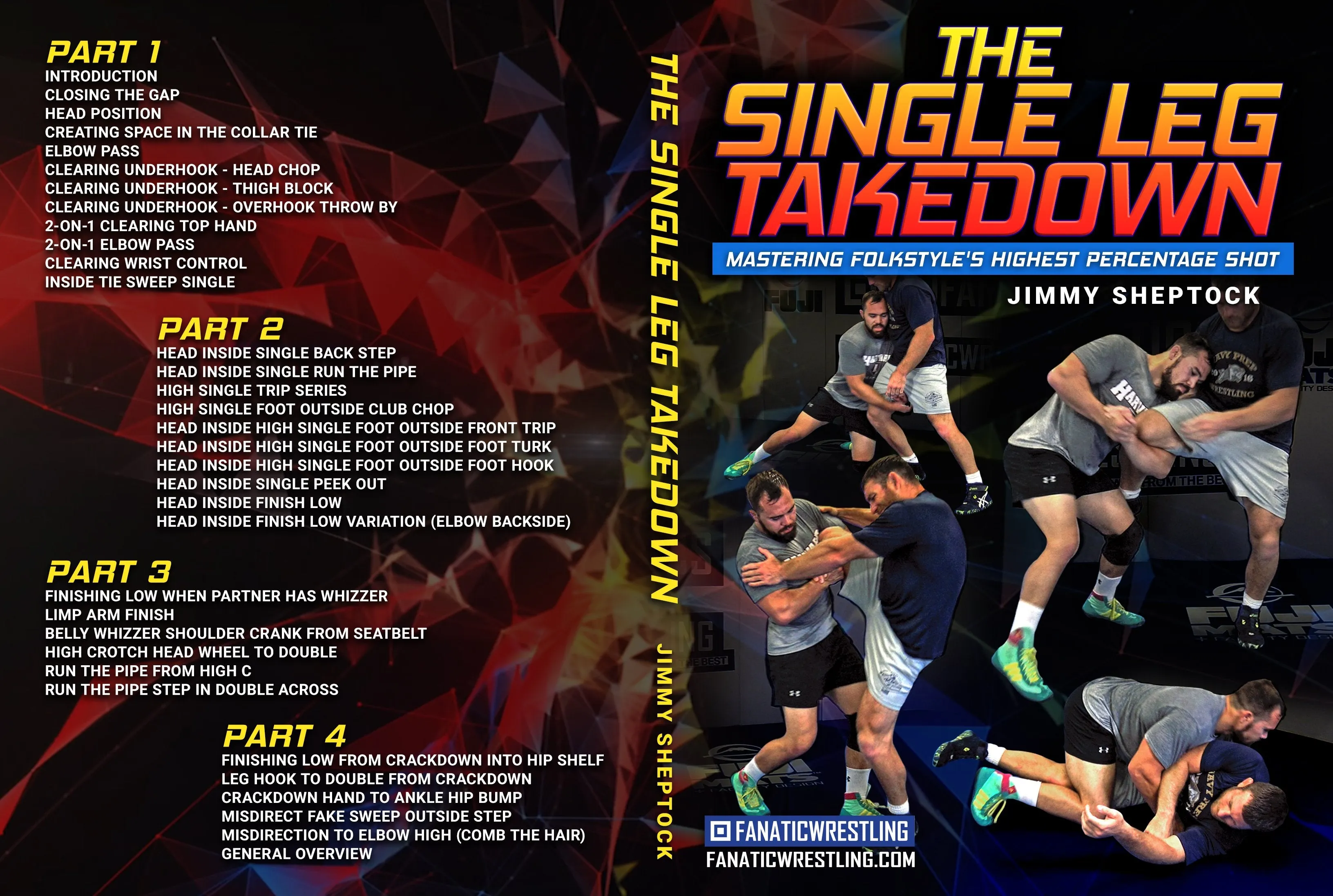 The Single Leg Takedown by Jimmy Sheptock